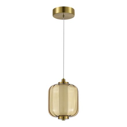 SL1193.303.01 Подвес ST-Luce Латунь/Янтарный LED 1*11W 3000K