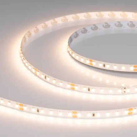 Лента UL-A120-8mm 24V Warm2700 (2 W/m, IP20, 5m) (Arlight, Открытый)
