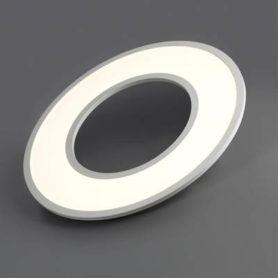 7718/42L MITRA LED SN Светильник металл/акрил/белый LED 42Вт 3000-6500К D485 IP20 пульт ДУ ALTAIR