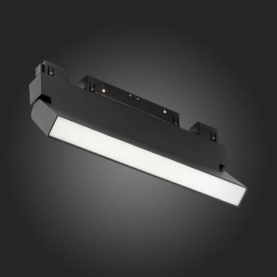 ST363.436.12 Магнитный трековый светильник Черный LED 1*12W 3000K 720Lm Ra&gt;80 120 IP20 L219xW22xH108 48V