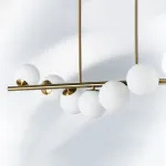 815183 Люстра CROCO 8х40W E14 ЛАТУНЬ Lightstar