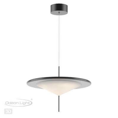 5012/16L L-VISION ODL23 463 черный/белый матовый металл/акрил Подвес LED 16W 3000K STEKA