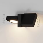 Светильник садово-парковый с поворотными плафонами Twin 35170/D черный