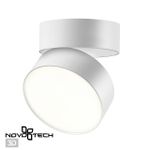 358749 OVER NT21 216 белый Светильник накладной светодиодный IP20 LED 24W 4000K 2100Лм 100-265V PROMETA