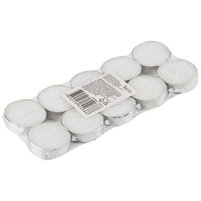 Свечи чайные, 10 шт