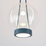 Подвесной светодиодный светильник со стеклянным плафоном 50267/1 LED синий, LED