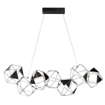 5087/32L L-VISION ODL25 293 черный хром/металл Люстра LED 32W 4000K 1900Лм TRELLIS