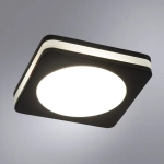Точечный встраиваемый светильник Arte Lamp TABIT A8432PL-1BK, 1хLED