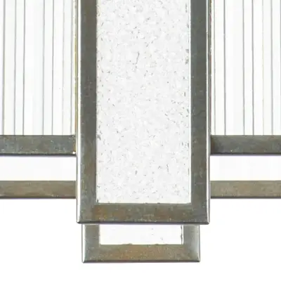 712164 Люстра AGAVE 6х40W E27 СЕРЕБРО С ПАТИНОЙ/ПРОЗРАЧНЫЙ Lightstar