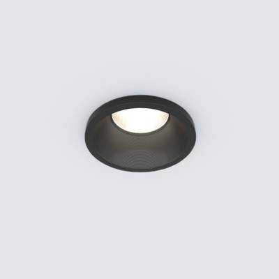 Встраиваемый точечный светодиодный светильник Mosy 3W 4200K черный 15269/LED