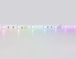 Комплект светодиодной ленты RGB GS2401 5050 30Led/ 7.2W m/ 12V IP20 RGB/ 5000*10*1.87mm/ кратность резки 100mm (4 конт.) (адаптер, вилка, контроллер, пульт в комплекте)