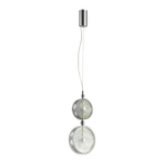 5416/13LA L-VISION ODL_EX23 144 хром/серый/св.серый металл/стекло Подвес LED 13W 4000K CARAMELLA