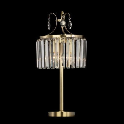 Citilux Инга CL335833 Настольная лампа хрустальная Бронза