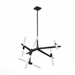 SL947.402.10 Люстра потолочная ST-Luce Черный/Белый G9 10*3W