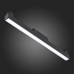ST360.436.12 Магнитный трековый светильник Черный LED 1*12W 3000K 780Lm Ra>80 120 IP20 L406xW22xH44 48V