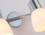 Настенно-потолочный спот TR3963/2 CH/FR хром/белый матовый E27*2 max 40W 200*105*200