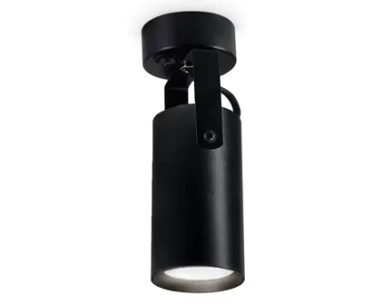 Накладной поворотный спот TA1303 BK черный GU10 max 12W 100*55*165