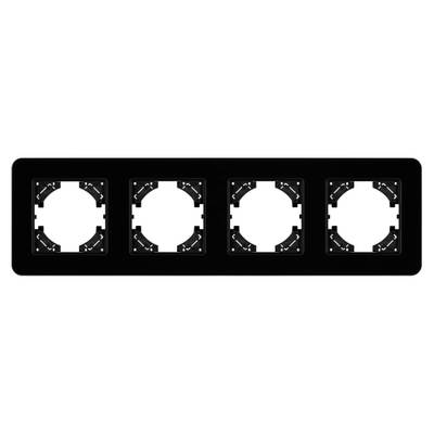 Рамка стеклянная FRM-OMALI-GS-4-BK (Arlight, -)
