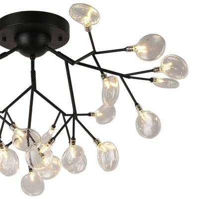 Потолочный светильник Skein 2480-9U, 27*G4LED*3W, 4423LM, 3000K. ТМ F-Promo