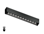 Светильник светодиодный диммируемый для шинопровода Magnetic 220V GL1302 BK черный IP20 12W 3000K-6400K 24° 232*25*42 (Без ПДУ)