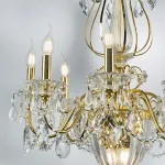 790112 Люстра SCHON 11х60W E14 Gold Lightstar