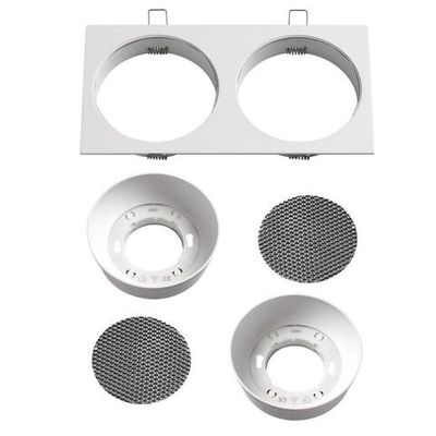 371007 WIR NT25 568 белый Светильник встраиваемый IP20 GX53 12W 220-240V GEMINI