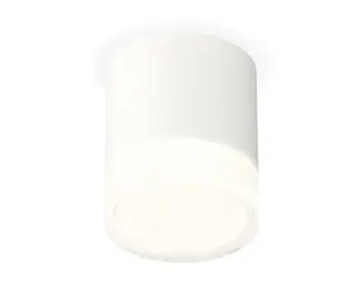 Комплект накладного светильника с акрилом XS7401043 SWH/FR/CL белый песок/белый матовый/прозрачный MR16 GU5.3 (C7401, N7160)