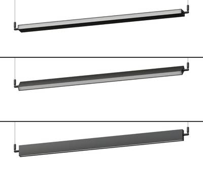 08208-125,19 Подвес Талия черный w125*3,5 h300 Led 50W (4000K)
