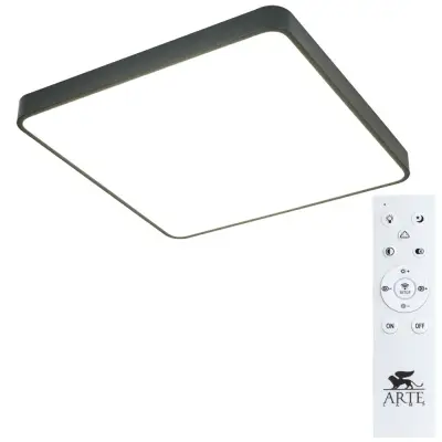 Потолочный светильник Arte Lamp SCENA A2669PL-1BK, 1хLED