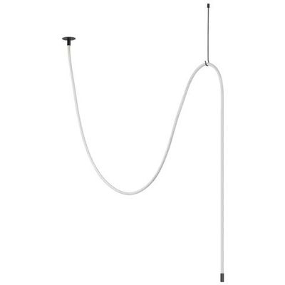 4391/40CL HIGHTECH ODL24 263 черный/металл/канат Потолочный св-к встраиваемый (2 крепления и крючок в комплекте) IP20 LED 40W 1580Лм 4000K CORDA