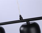 Светильник подвесной TN71039/4 BK черный GX53/4 max 12W 600*80*1100