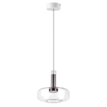 792110 Люстра DISCO 6W LED 300LM 120G БЕЛЫЙ/ПРОЗРАЧНЫЙ 3000K