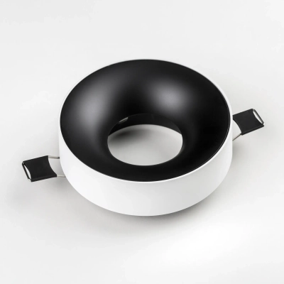 L01002720 Светильник LEVIGO MR16/HP16 ЧЕРНЫЙ/БЕЛЫЙ МАТОВЫЙ (010027+510020)