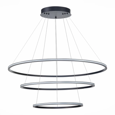 ST604.443.114 Светильник подвесной ST-Luce Черный/Белый LED 1*114W 4000K