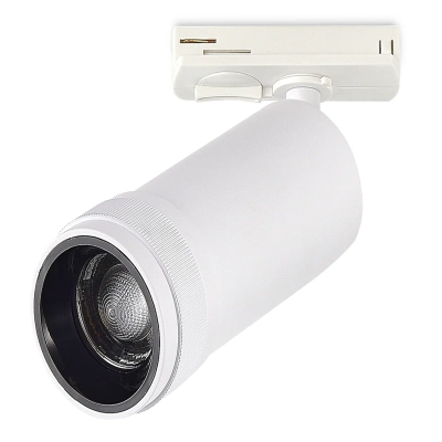 ST384.536.10 Св-к трек. Белый LED 1*10W 3000K 900Lm Ra>90 10-55о IP20 L160xW50xH- 220V