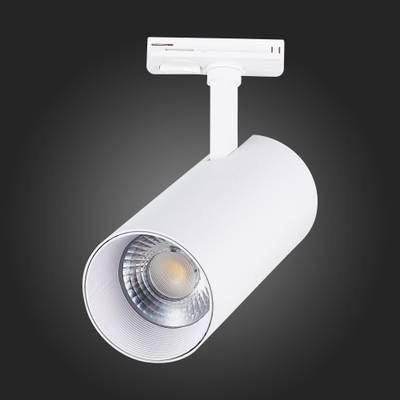 ST350.536.30.36 Св-к трек. Мат. белый LED 1*30W 3000K 2 700Lm Ra≥90 36° IP20 L177xW77xH204 100-240V