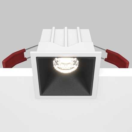 Встраиваемый светильник Alfa LED 4000K 10Вт 36°, DL043-01-10W4K-SQ-WB. TM Maytoni