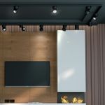 358787 PORT NT21 149 черный Трехфазный трековый светодиодный светильник IP20 LED 25W 4000K 2200Лм 100-265V GRODA