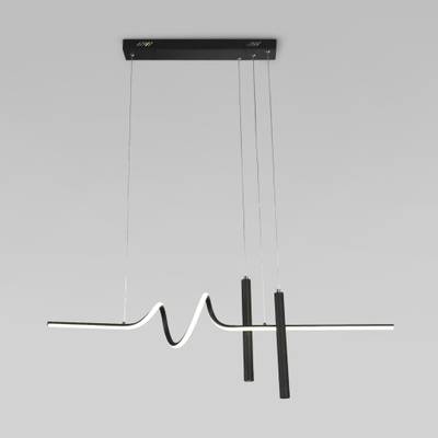 Подвесной светильник 90267/2 черный, LED