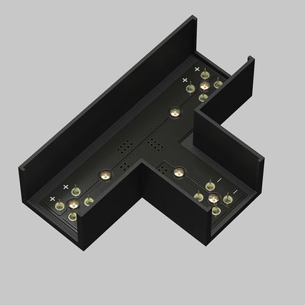 Коннектор питания Т-образный Elasity, TRA160CT-11B. TM Maytoni
