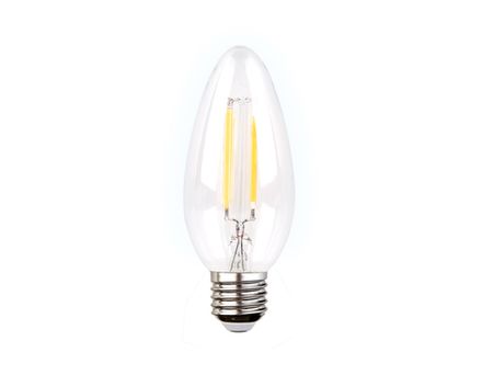 Филаментная светодиодная лампа Filament LED C37-F 6W E27 4200K (60W)