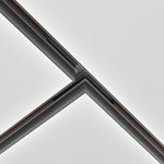 Коннектор Т-образный Exility встраиваемый под ГКЛ 9,5мм, черный, TRA034CT-42B. TM Maytoni