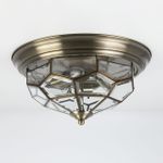 Citilux Витра-1 CL442530 Люстра потолочная витражная Бронза