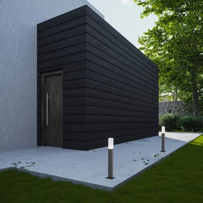 SL101.405.01 Светильник уличный наземный ST-Luce Черный/Белый LED 1*3W 4000K