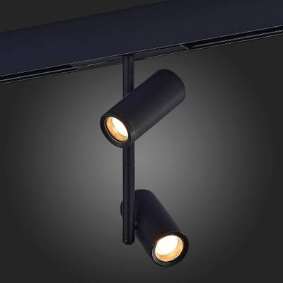 ST808.436.16 Магнитный трековый светильник Черный LED 1*16W 3000K 950Lm Ra&gt;90 36° IP20 D45xH240 48VV