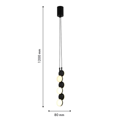 Подвес Moti 4601-1P, 6*LED*2W, 1080LM, 3000K. ТМ F-Promo