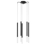 L5T747147 Люстра TUBO LED 25W 1400LM 360G ЧЕРНЫЙ 4000K (574727+747147 (5шт)