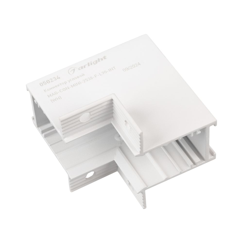 Коннектор угловой MAG-CON-MINI-2538-F-L90-INT (WH) (Arlight, IP20 Металл, 5 лет)
