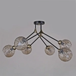 IL0264-6CSQ-79 BK AB светильник потолочный ILLUMICO, E14х6