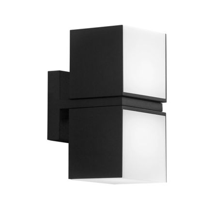 Уличный настенный светильник Arte lamp BELGRADE A5193AL-2BK, 2хLED